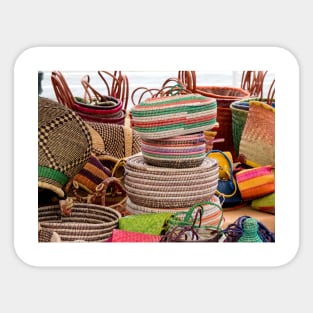 Woven Baskets Sticker